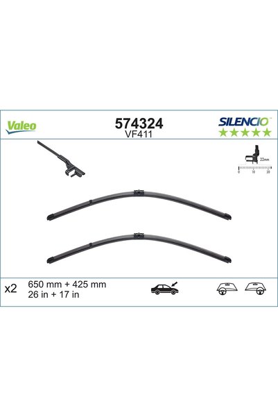 VALEO Чистачка 574324
