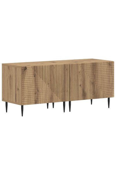 vidaxl Cabinet TV Stejar Artizanal Lemn prelucrat