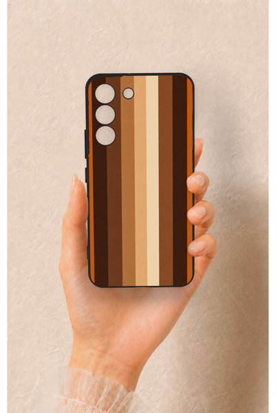 Vip Case Samsung S22 Compatible Autumn Lines Patterned Silicone Case