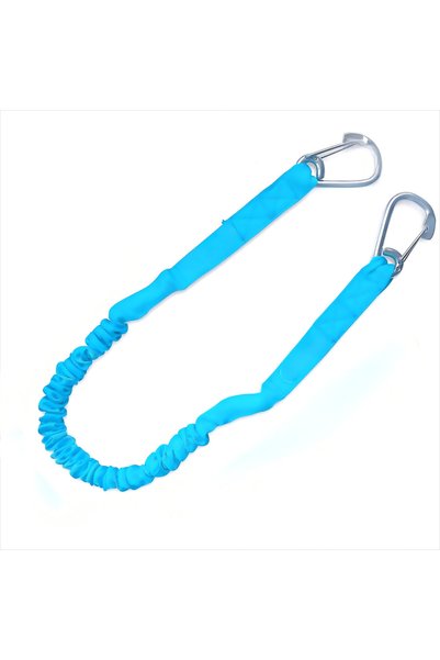 Choice Blue ﻿ Double Buckle 3 feet 304 Stainless Steel Elastic Dock Rope Ship...