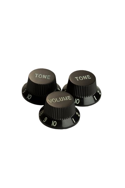 Choice Black PHRILAM Speed Control Knobs 1 Volume 2 Tone Guitar Knob Set Fit ...
