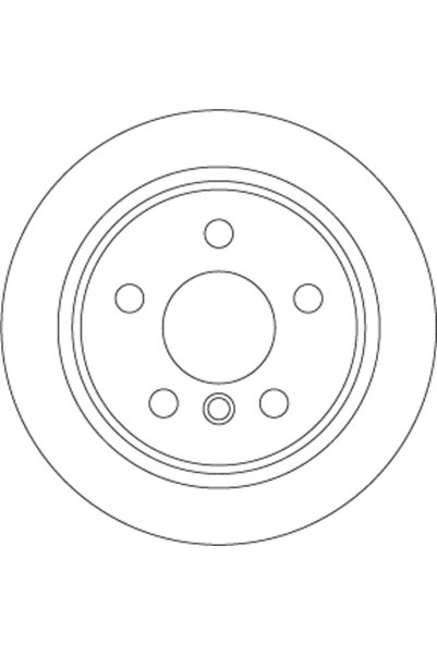 TRW Δίσκος φρένου DF6795