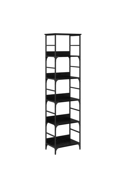 vidaxl Raft pentru cărți 5 niveluri 50 x 33 x 188,5 cm Lemn prelucrat