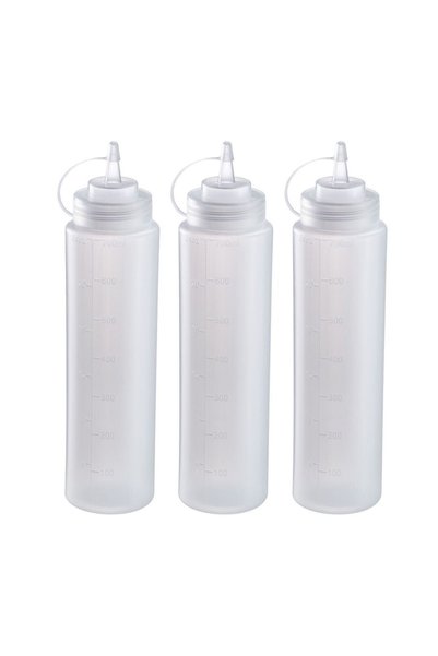WESTMARK Σετ 3 πλαστικών μπουκαλιών σάλτσας, 700ml
