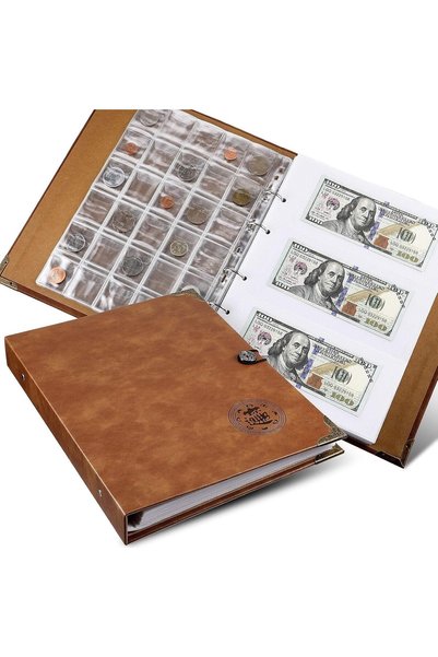 Generic Coin Collecting Holder Album, Coin Collection Supplies with 150 Coin ...