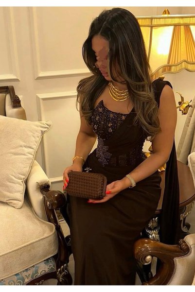 Sheen Evening Gown Dress 👗