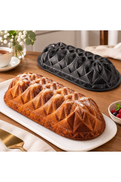 Falezev قالب كيك أسود 35 سم