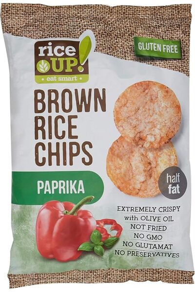 Ricestate Rice Up Rice Chips With Paprika, 60 G, Pack of 1 248