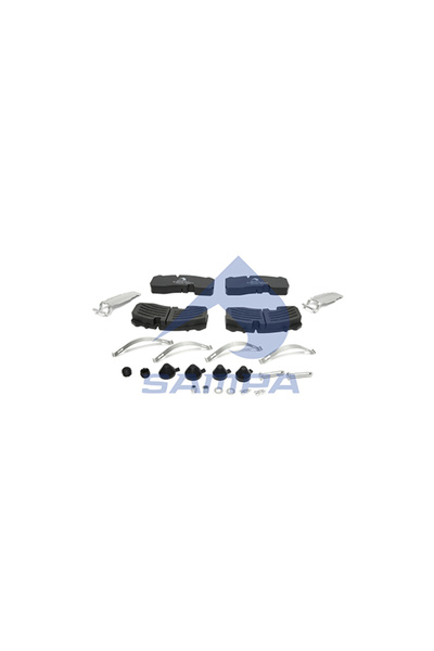 SAMPA Set placute frana,frana disc 096.616