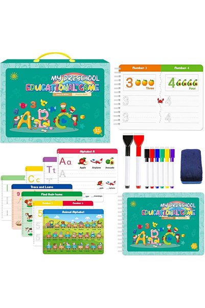 Generic Handwriting Practice Without Tears Workbook for Kindergarten & Presch...