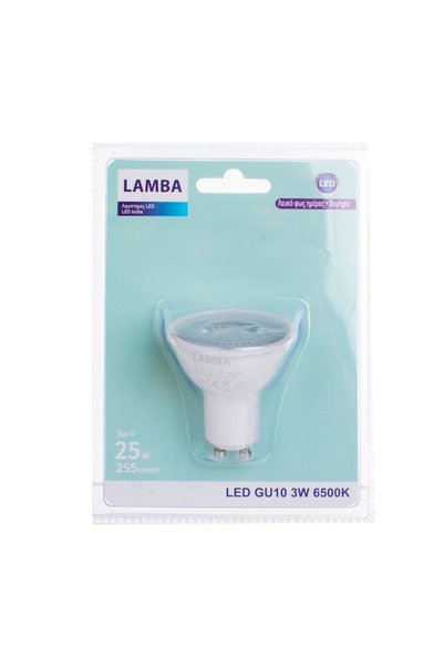Lamba Bec LED GU10 3W – Lumină Albă de Zi