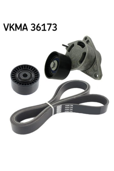SKF Set curea transmisie cu caneluri VKMA 36173