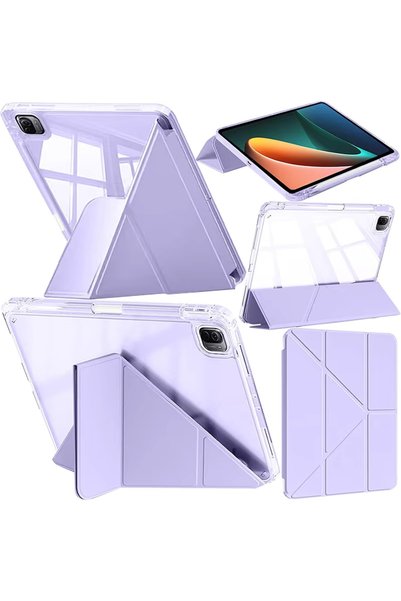 Alfa MEC Huawei Matepad Se 11'' inç 2024 Uyumlu Mika Mars Kalem Bölmeli Modlu Kılıf