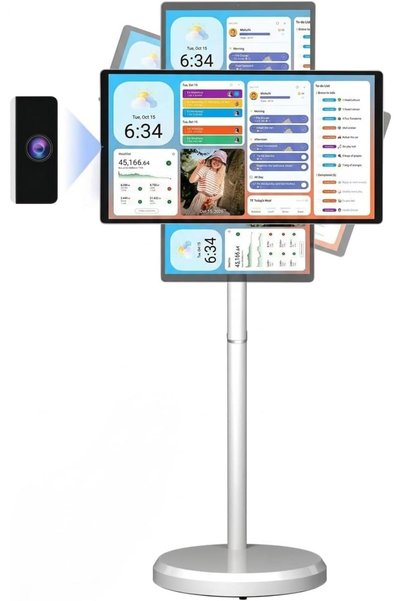 Generic 21.5 Inch Portable TV شاشه متنقله Floor Screen with Adjustable Stand ...
