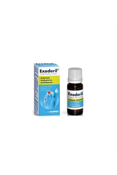 Sandoz Exoderil 10 mg cutaneous solution