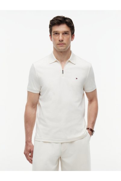Tommy Hilfiger بولو بسحاب متشابك