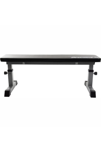 ScSports Banca de antrenament, greutate maxima 180 kg, 24 x 110 x 47 cm, negru