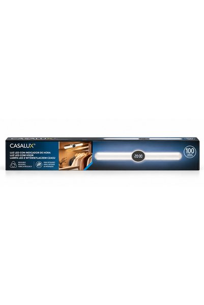 casalux Lampă LED pentru dulapuri și mobilier, 30 LED-uri, afișaj digital cu ...