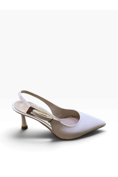 AYEM Women's Goblet Heels Open Back Stiletto
