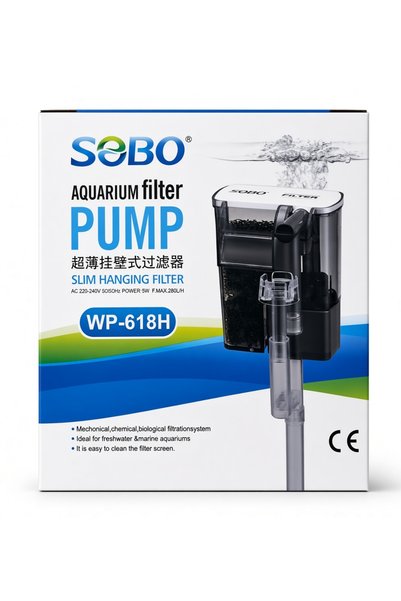 Pirana Şelale Filtre WP-618H ekstra güçlü motor