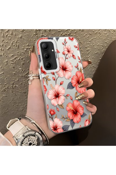 CHICASELUX Samsung Galaxy A35 Compatible Protective Case with a Large Floral ...