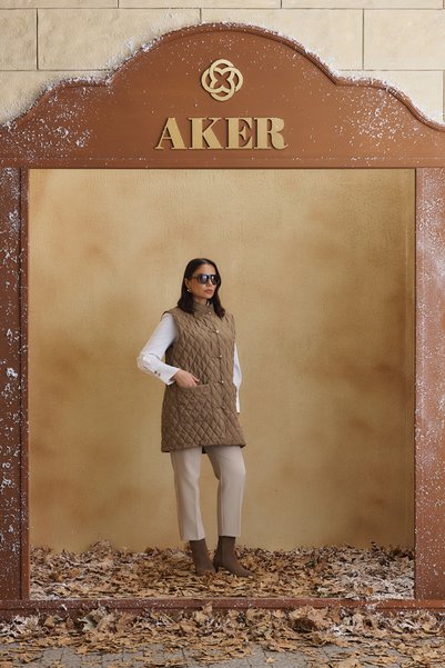 Aker Vizon Japan Button-Down Quilted Vest