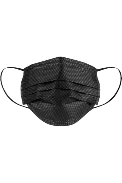 Amazon 1000 de măști de protecție pentru față, negre, cu elastic, de unică fo...