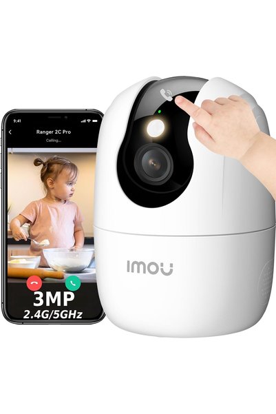 Imou 2K Camera for Home, 3MP Security Camera with Call Button, Indoor Cameras...