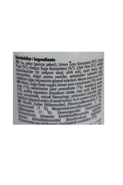 Naren Fruisy Karpuz - Çilekli Limonlu İçecek 200 ml x 6