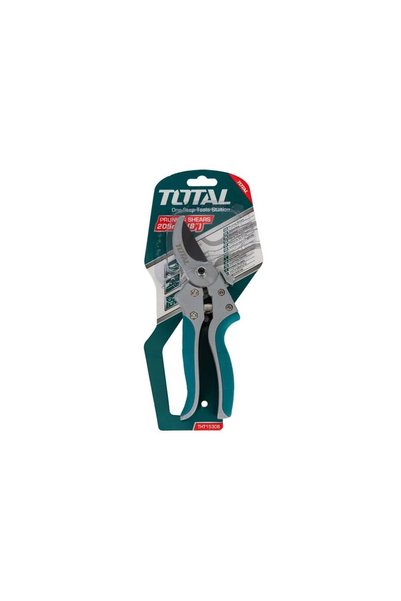 TOTAL Foarfecă grădină pentru crengi și vie, 8"/205 mm
