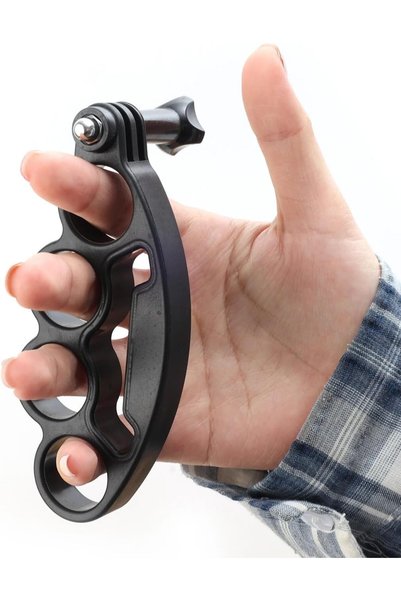 Generic Double Ring Plastic Fingers Grip Self Timer Handheld Mount for GoPro ...