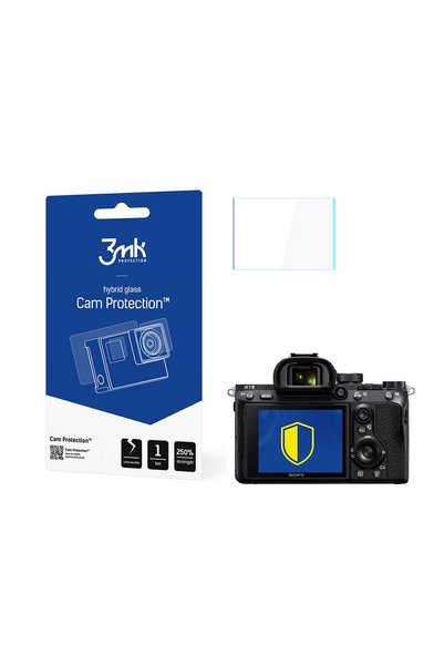 3MK Protecție din sticlă pentru ecran și cameră Sony Alpha 7 3Gen