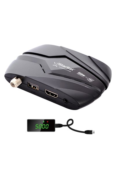 STARSAT SR-5080HD Extreme Full HD DVB-S2 Satellite Receiver with HDMI, 2 USB ...