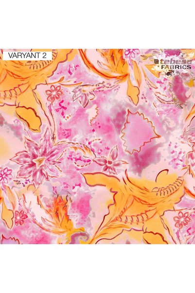Fabrics - Desenli Dijital Baskılı Kumaş