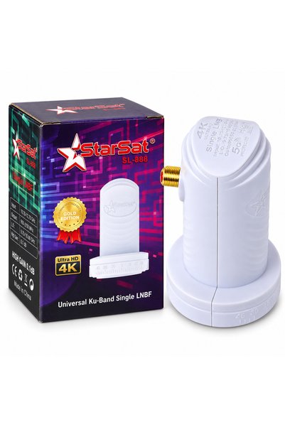 STARSAT SL-888 4K Ku-Band Single LNB with 5G Interference Protection