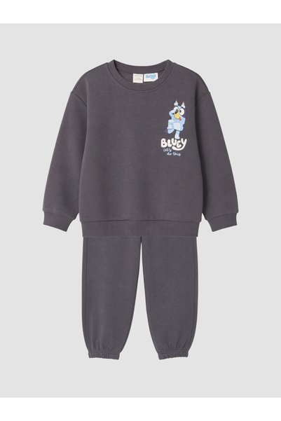 LC Waikiki From UZG STORE: Bluey-Printed Boys' Thick Sweatsuit Set for Style-...