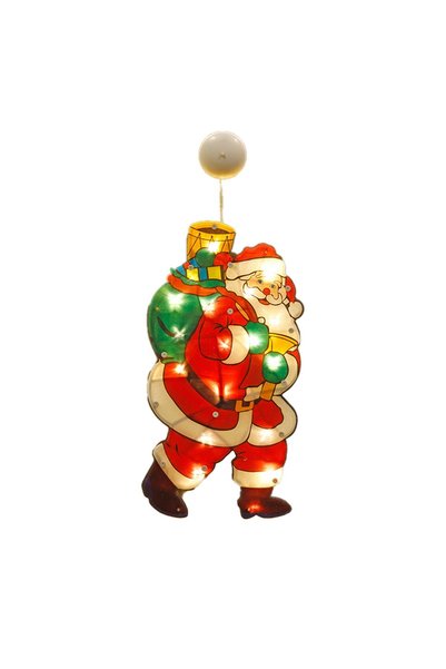 Noonedibs Lumini de Crăciun pentru fereastră, șir de lumini suspendate pentru...