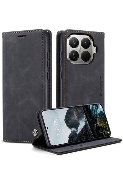 Generic حافظة CaseMe لهاتف Xiaomi 15T Pro، غطاء فاخر من الجلد الصناعي بتصميم ...
