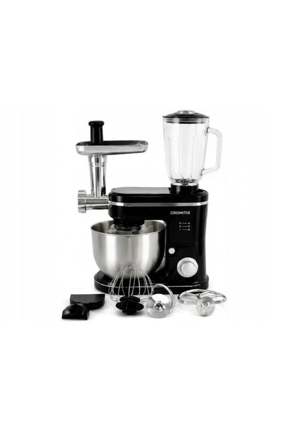 cromitix ®   Robot de bucătărie planetar 3-în-1 MB3-1500BK, bol din oțel inox...