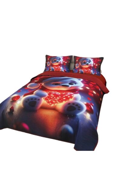 JOJO HOME Калъф за завивка и калъфки за възглавници, Jojo Home, Памук, 5D диг...
