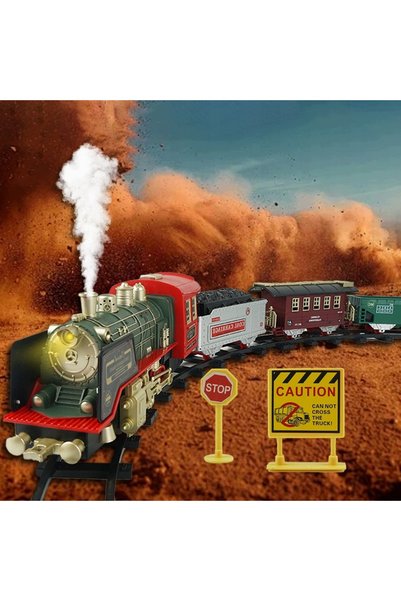 bedee Set Tren Electric Mare cu Telecomandă