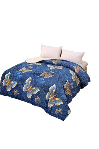 JOJO HOME Κουβέρτα φλις, Jojo Home, 2 άτομα, 200x230εκ., Πεταλούδες, Πολύχρωμη