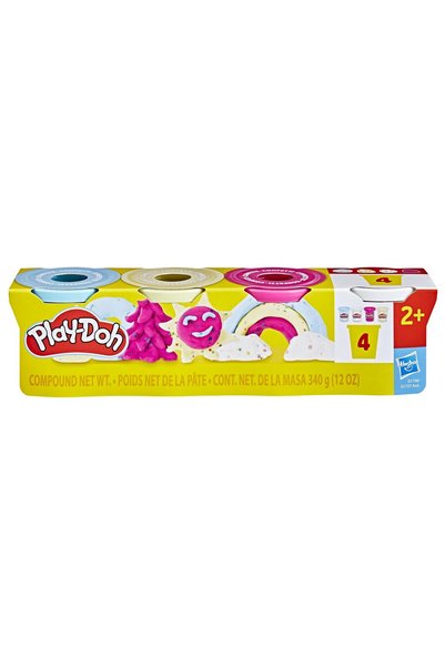 Play Doh set 4 cutii plastilina confeti