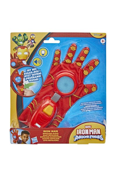 Marvel iron man si prietenii sai uimitori manusa repulsor cu sunete si lumini