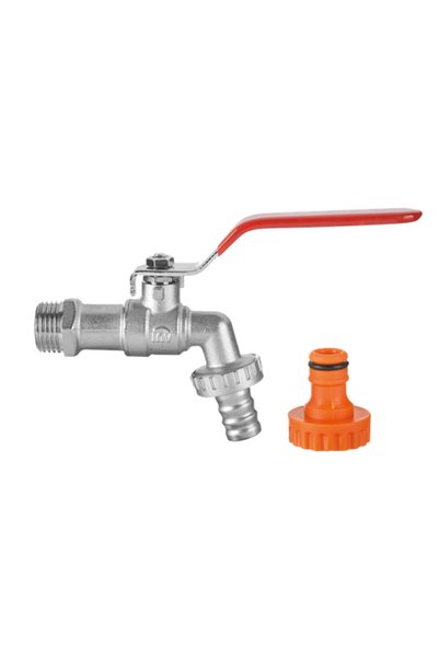 Invena Robinet port-furtun D 1/2'' fi levier