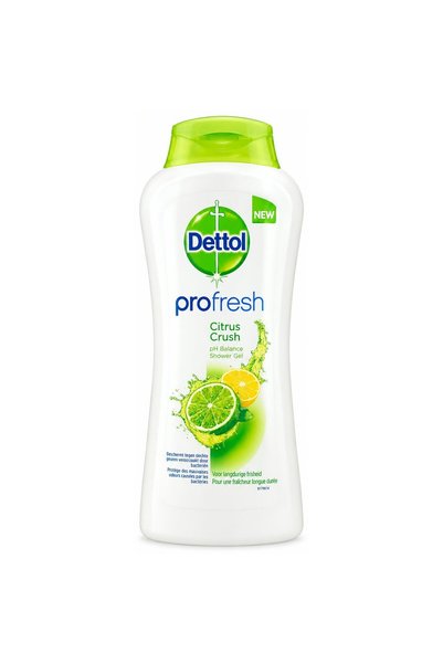 Dettol Gel de duș ProFresh Citrus, 500 ml, unisex, parfum de citrice