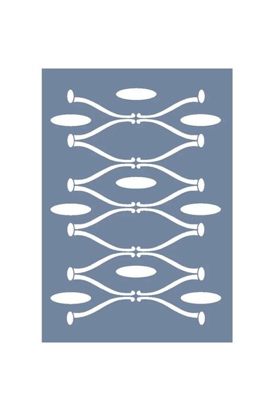 Cadence Boya Hhmmr09 Home Heritage Symmetrical Oval Stencil 25X35Cm
