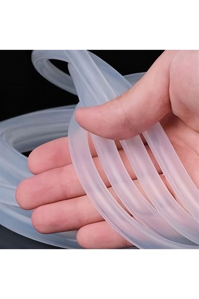 Generic خرطوم مطاطي بدرجة غذائية، مقاس 2 × 4 مم، طول 5 أمتار، مقاوم للحرارة، ...