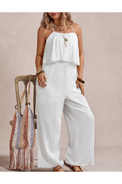Evendi Jumpsuit, White