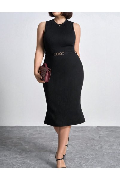 Evendi Rochie medie, Negru